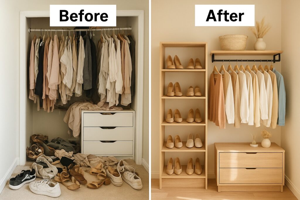 From Chaos to Calm: Closet Makeovers with Real Results