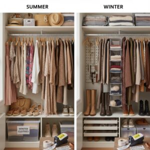 Closet Organization: How to Store Summer & Prep for Fall
