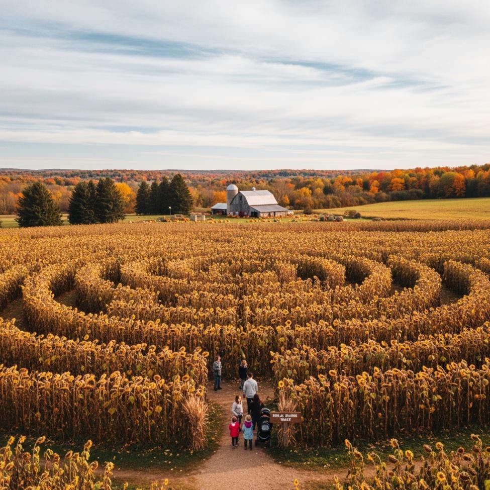 From Field to Flask: A Visit to Perlick Distillery & Sunflower Maze
